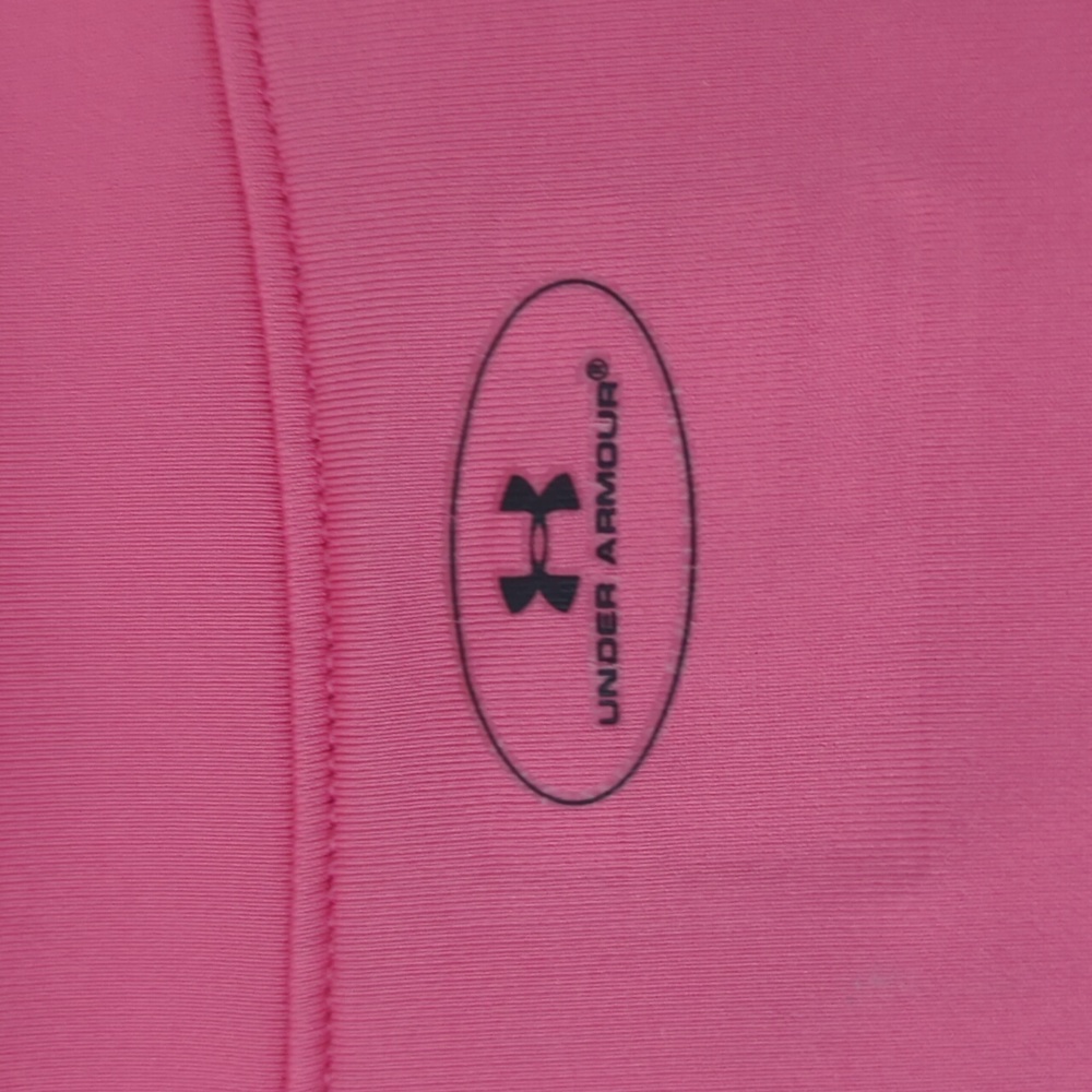 Under Armour Cold Gear Semi-Fitted Long Sleeve Athletic Top L Pink - Picture 3 of 14
